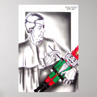 Drosselmeyer från Nutcracker Ballet Poster
