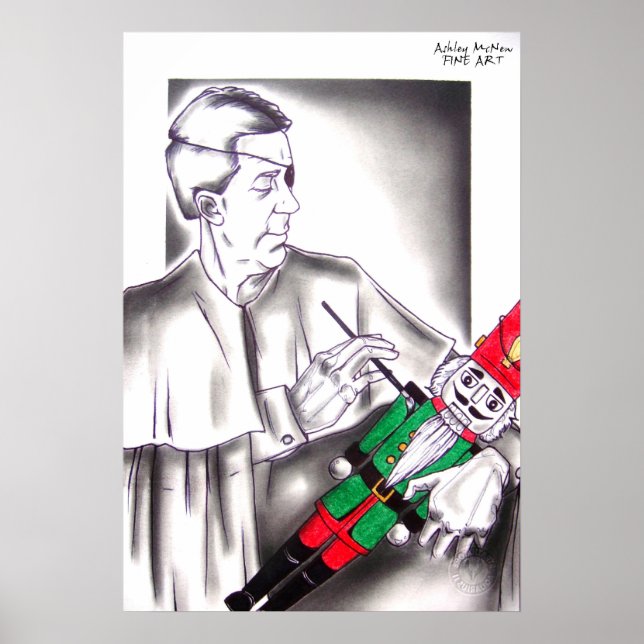 Drosselmeyer från Nutcracker Ballet Poster (Framsidan)