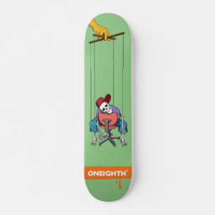 Drött skalle. ONEIGHTH Tokyo Original Mini Skateboard Bräda 18,5 Cm