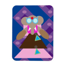 Drottelefant Flexible Photo Magnet