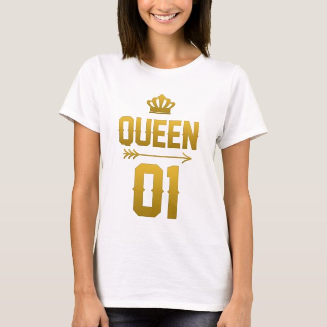 drottning 01 t shirt (Framsida)