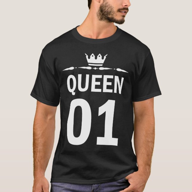drottning 01 t shirt (Framsida)