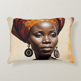 drottning 2 dekorfärg prydnadskudde