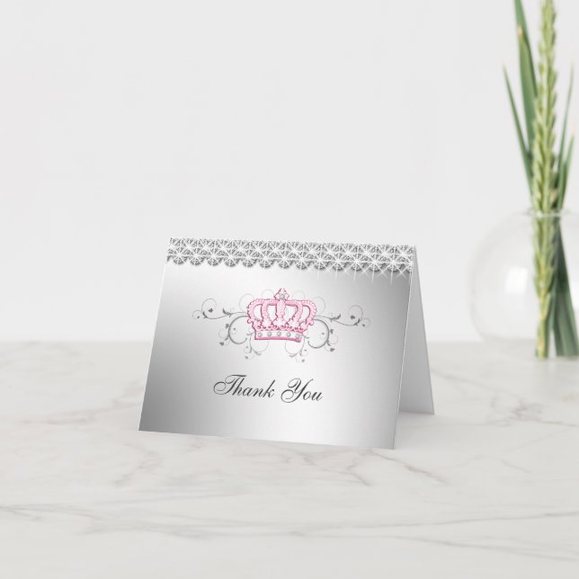 Drottning 311 för en dag tackar dig tack kort (Framsida)