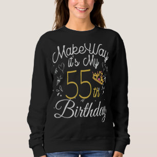 Drottning 55:e födelsedag Det är min 55:e födelse T Shirt