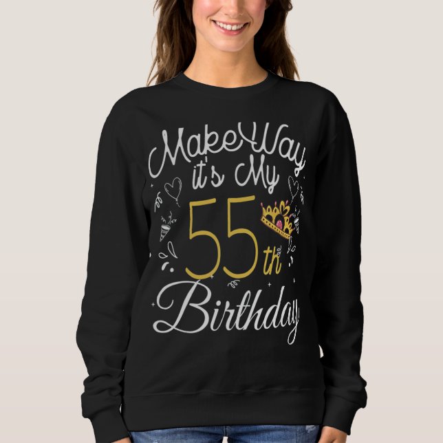 Drottning 55:e födelsedag Det är min 55:e födelse T Shirt (Framsida)