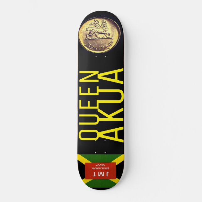 DROTTNING AKUA Skateboard (Framsida)
