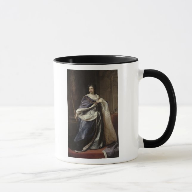 Drottning Anne, 1703 Mugg (Höger)