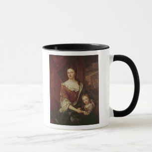 Drottning Anne och William, hertig av Gloucester Mugg