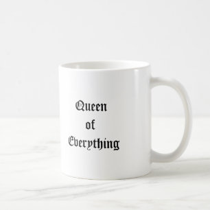 Drottning av allt kunglig Victoriankronamugg Kaffemugg