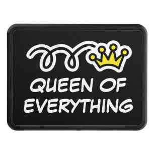 Drottning av allt roligt bilsläp. dragkroksskydd