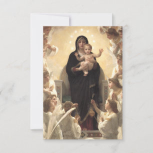 drottning av Änglar Regina Angelorum av Bouguereau