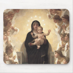 drottning av Änglar Regina Angelorum av Bouguereau Musmatta