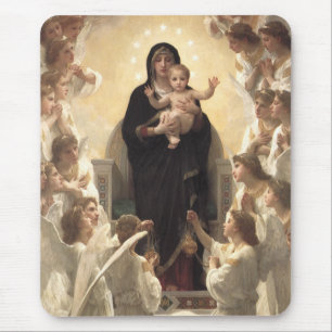 drottning av Änglar Regina Angelorum av Bouguereau Musmatta