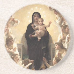 drottning av Änglar Regina Angelorum av Bouguereau Underlägg