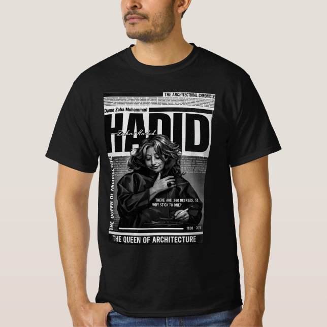 Drottning av arkitektur T-shirt (Framsida)