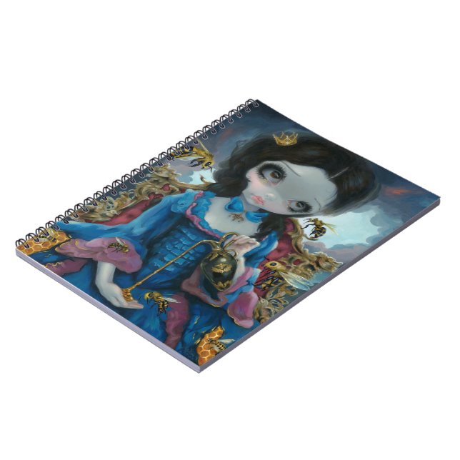 "Drottning av bi" anteckningsbok (Vänstra Sidan)