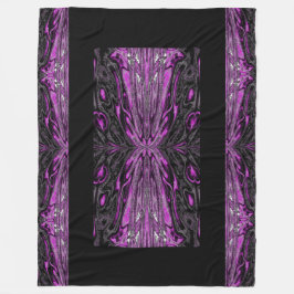 Drottning av Butterflies 36 Fleecefilt