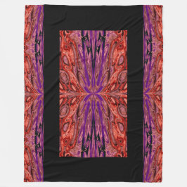 Drottning av Butterflies 39 Fleecefilt