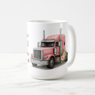 Drottning av chauffören från motordagen Female Las Kaffemugg
