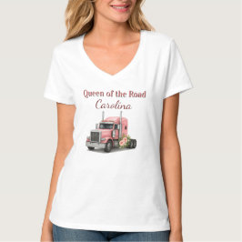 Drottning av chauffören från motordagen Female Las T Shirt