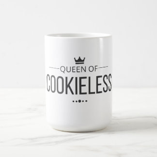 Drottning av Cookieless - Rolig Marknadsföringskaf Kaffemugg