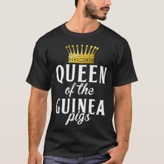 Drottning av Cute Guinea-Grisar Premium T Shirt