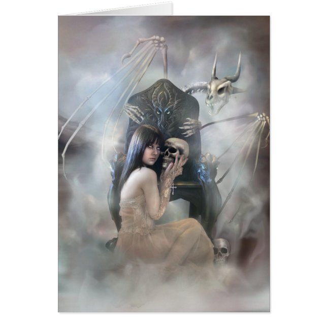 Drottning av Dead II Hälsningskort (Framsidan)