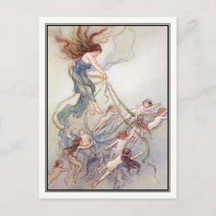 Drottning av dem alla av Warwick Goble Vykort