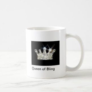 Drottning av den Bling kaffemuggen Kaffemugg