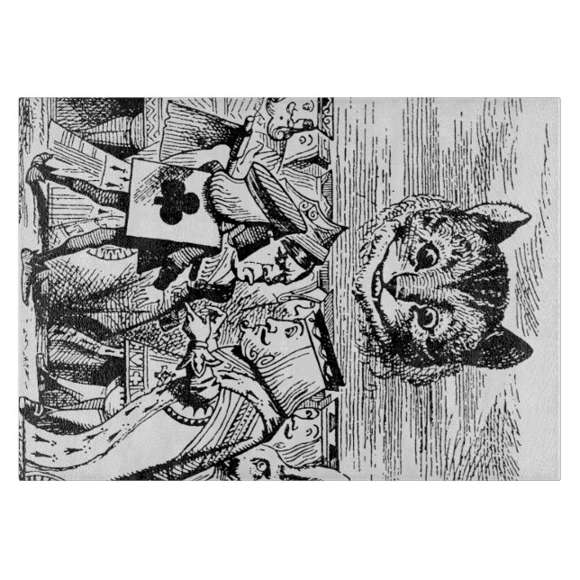 Drottning av den hjärta- och Cheshire katten (Framsidan)