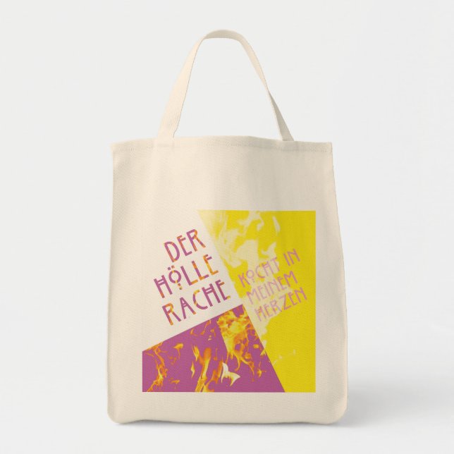 Drottning av den nattliga vinkelflamman tygkasse (Framsidan)