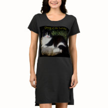 Drottning av den trädgårds- kattklänningen