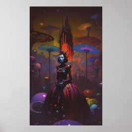 Drottning av det Amber slottet Poster