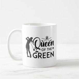 Drottning Av Det Gröna Kaffemugg