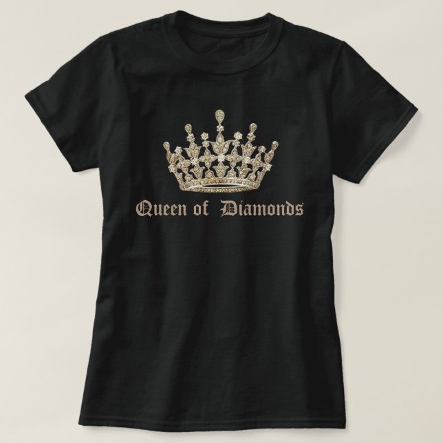 Drottning av diamanter tröja (Design framsida)