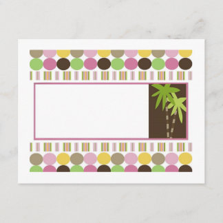 Drottning av djungelbaby showerinbjudan inbjudningar