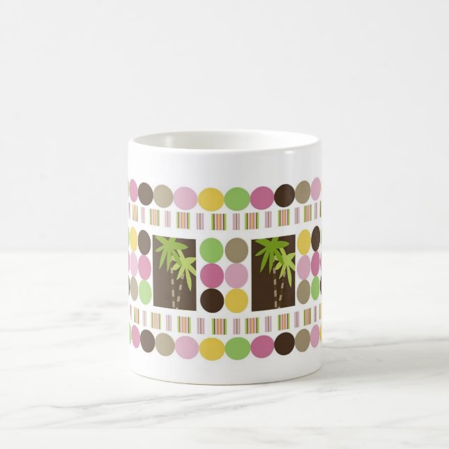 Drottning av djungelmuggen kaffemugg (Center)