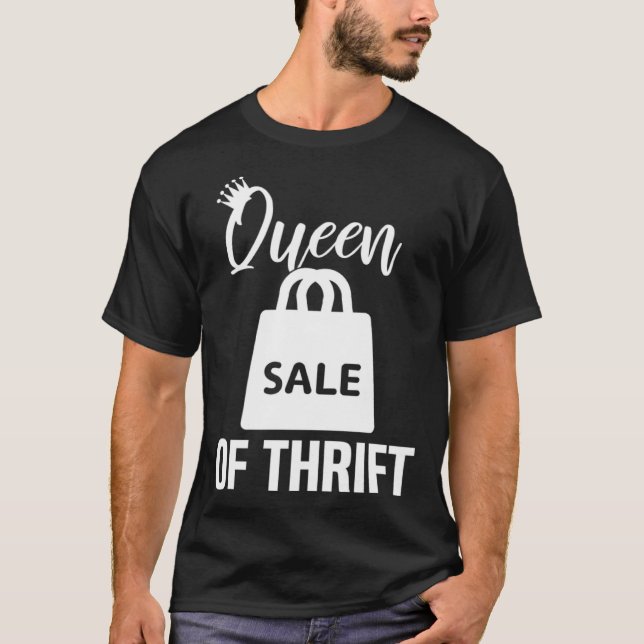 Drottning av dragning t shirt (Framsida)
