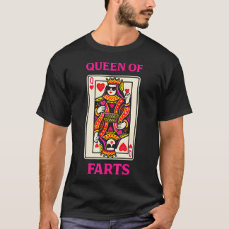 Drottning Av Fart Självfunny Poker Spelkort T Shirt