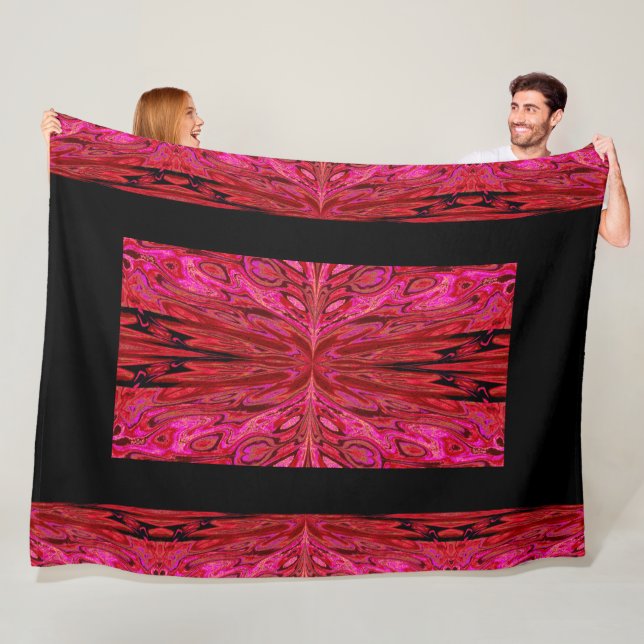 Drottning av fjärilarna 41 fleecefilt (På plats)