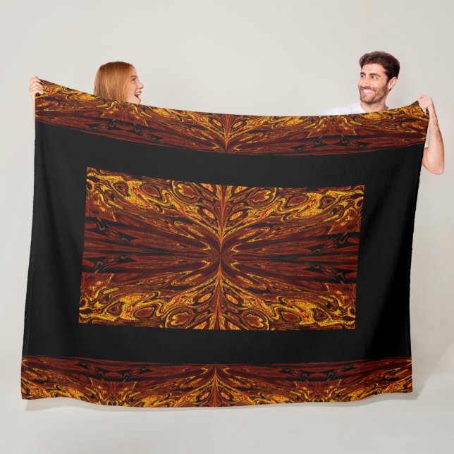 Drottning av fjärilarna 43 fleecefilt (På plats)