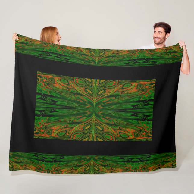 Drottning av fjärilarna 45 fleecefilt (På plats)