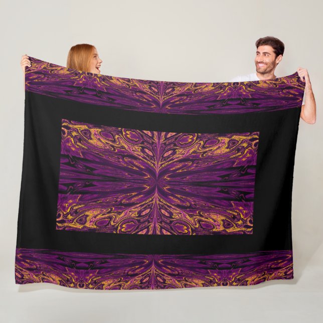 Drottning av fjärilarna 47 fleecefilt (På plats)