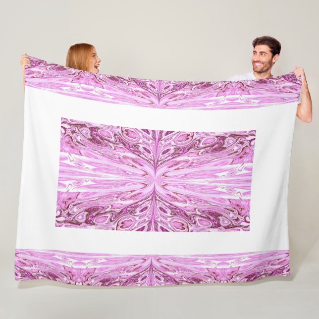 Drottning av fjärilarna 48 fleecefilt (På plats)