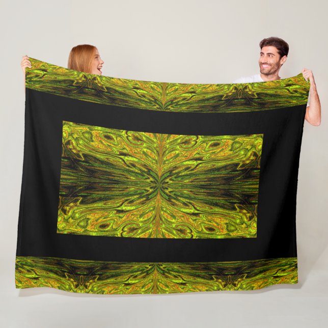 Drottning av fjärilarna 49 fleecefilt (På plats)