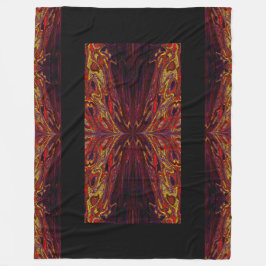 Drottning av fjärilarna 50 fleecefilt