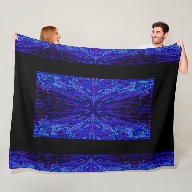 Drottning av fjärilarna 51 fleecefilt (På plats)