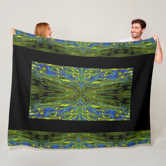 Drottning av fjärilarna 53 fleecefilt (På plats)