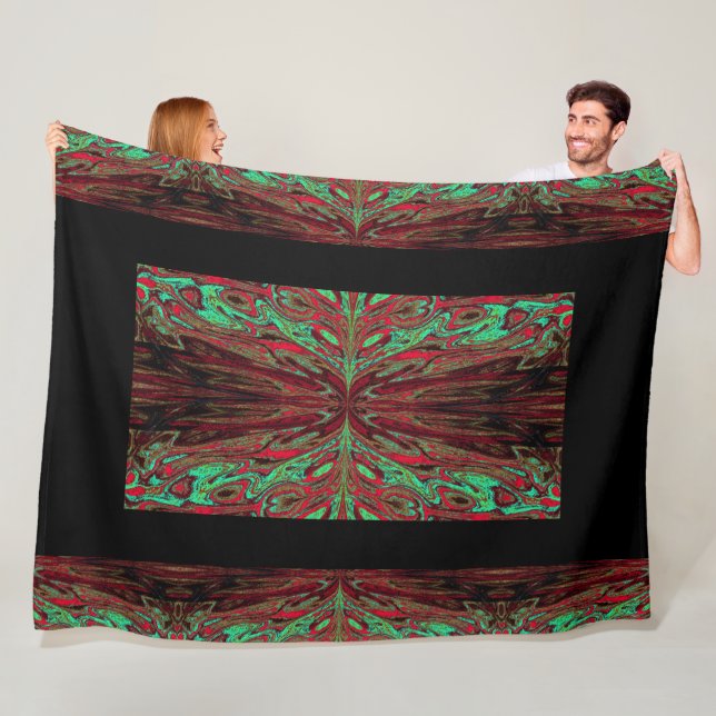 Drottning av fjärilarna 54 fleecefilt (På plats)